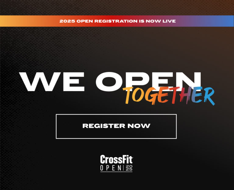 image of the 2025 CrossFit Open badge