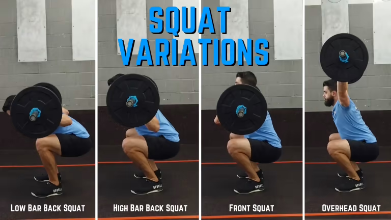 image of squat variations