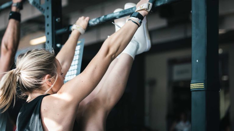 Toes-to-bar CrossFit Workout